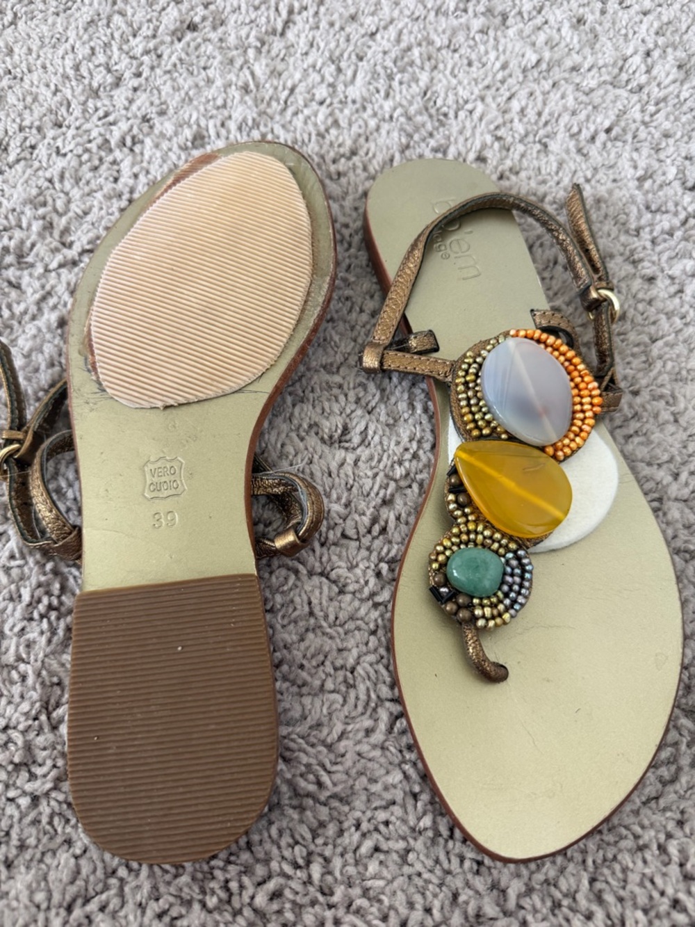 Bo'em Plage Jeweled sandals - Picture 3 of 4
